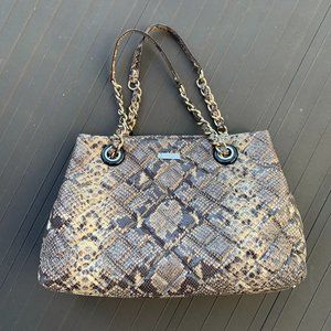 Kate Spade Maryanne Gold Coast Snake Embossed Bag